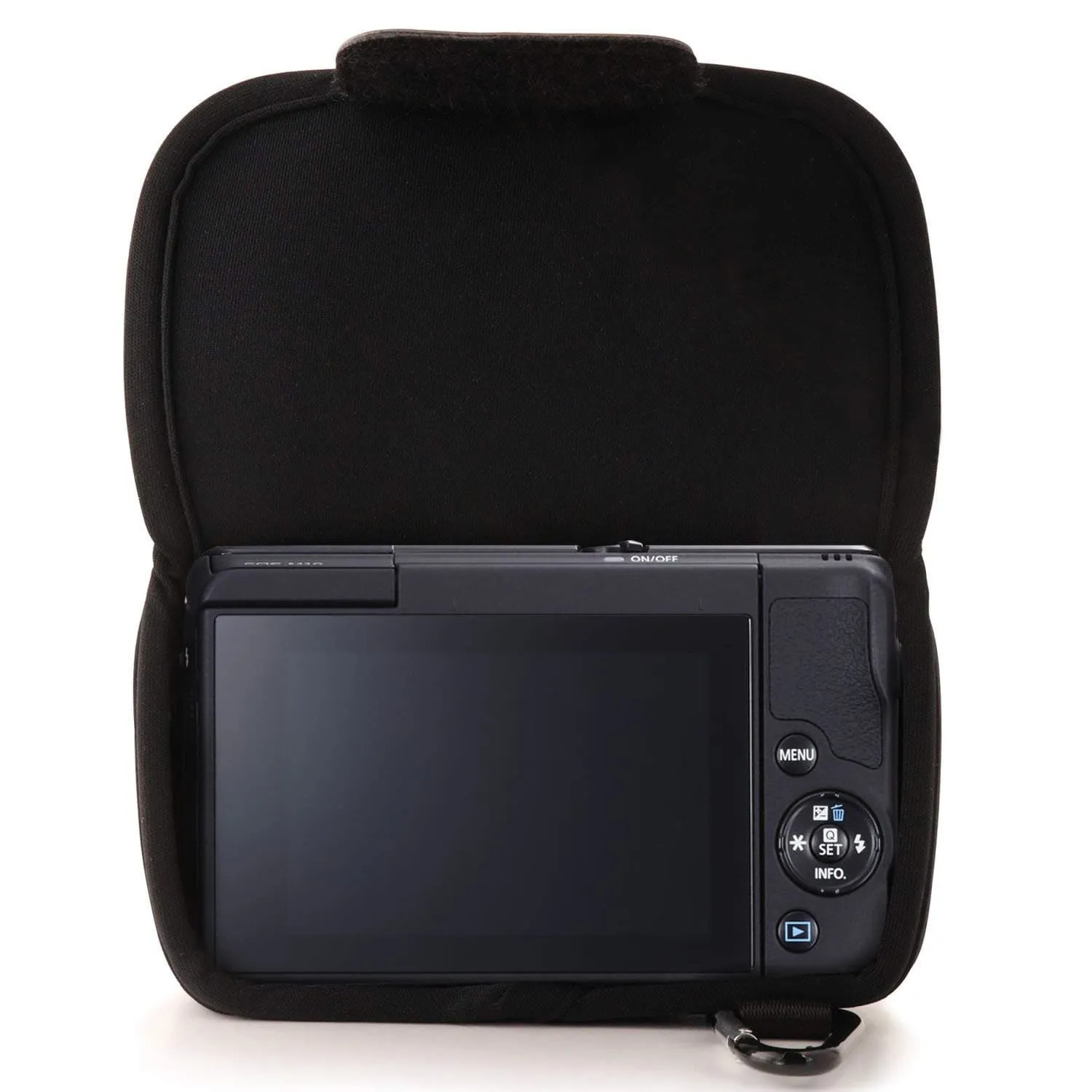 MegaGear Canon EOS M10 Ultra Light Neoprene Camera Case, with Carabiner