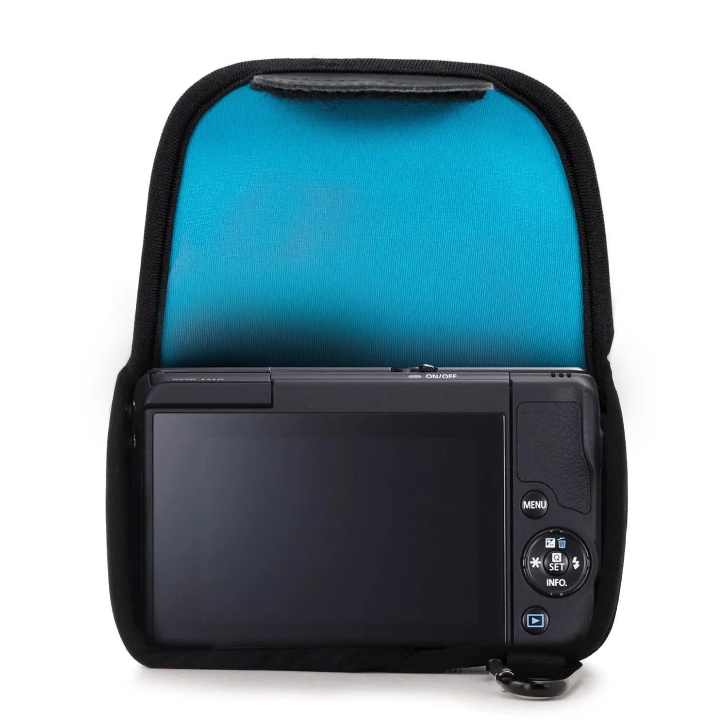 MegaGear Canon EOS M10 Ultra Light Neoprene Camera Case, with Carabiner