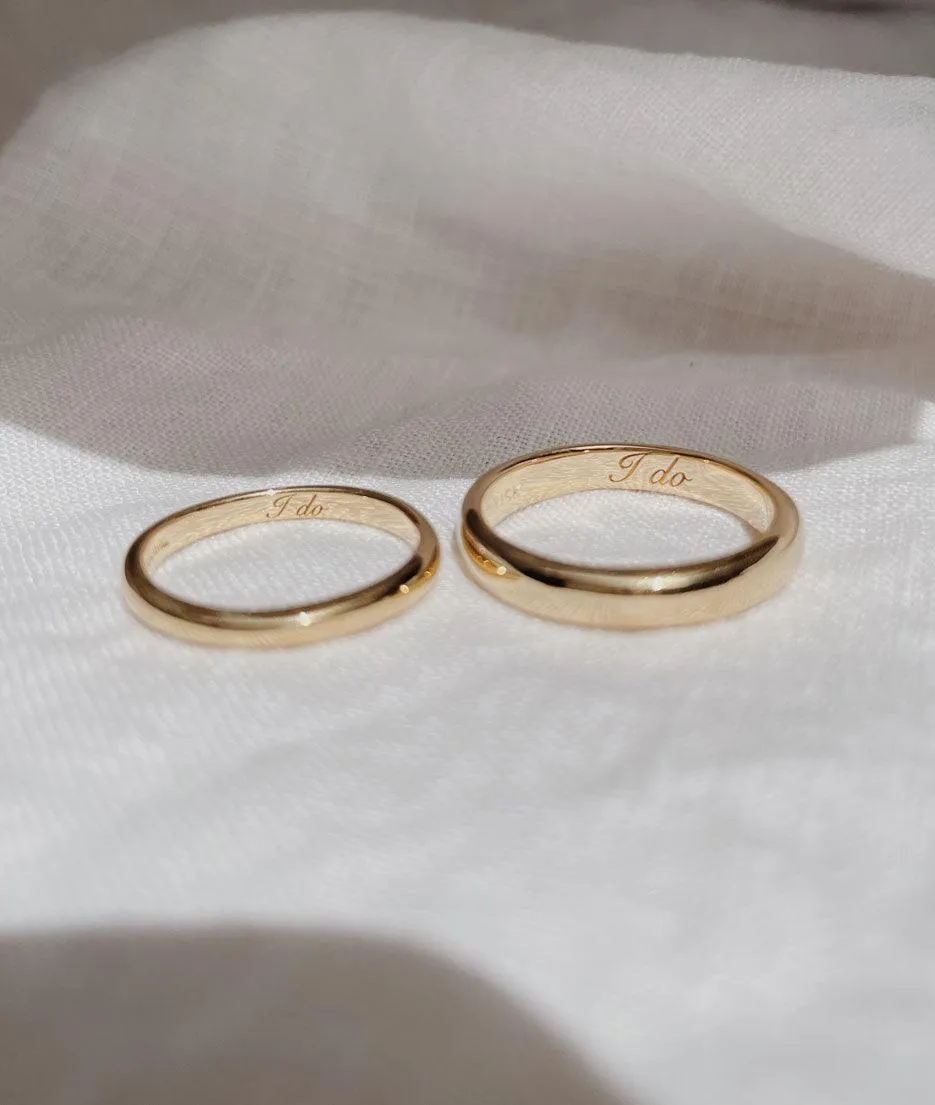 Men's 3.5mm Round Band