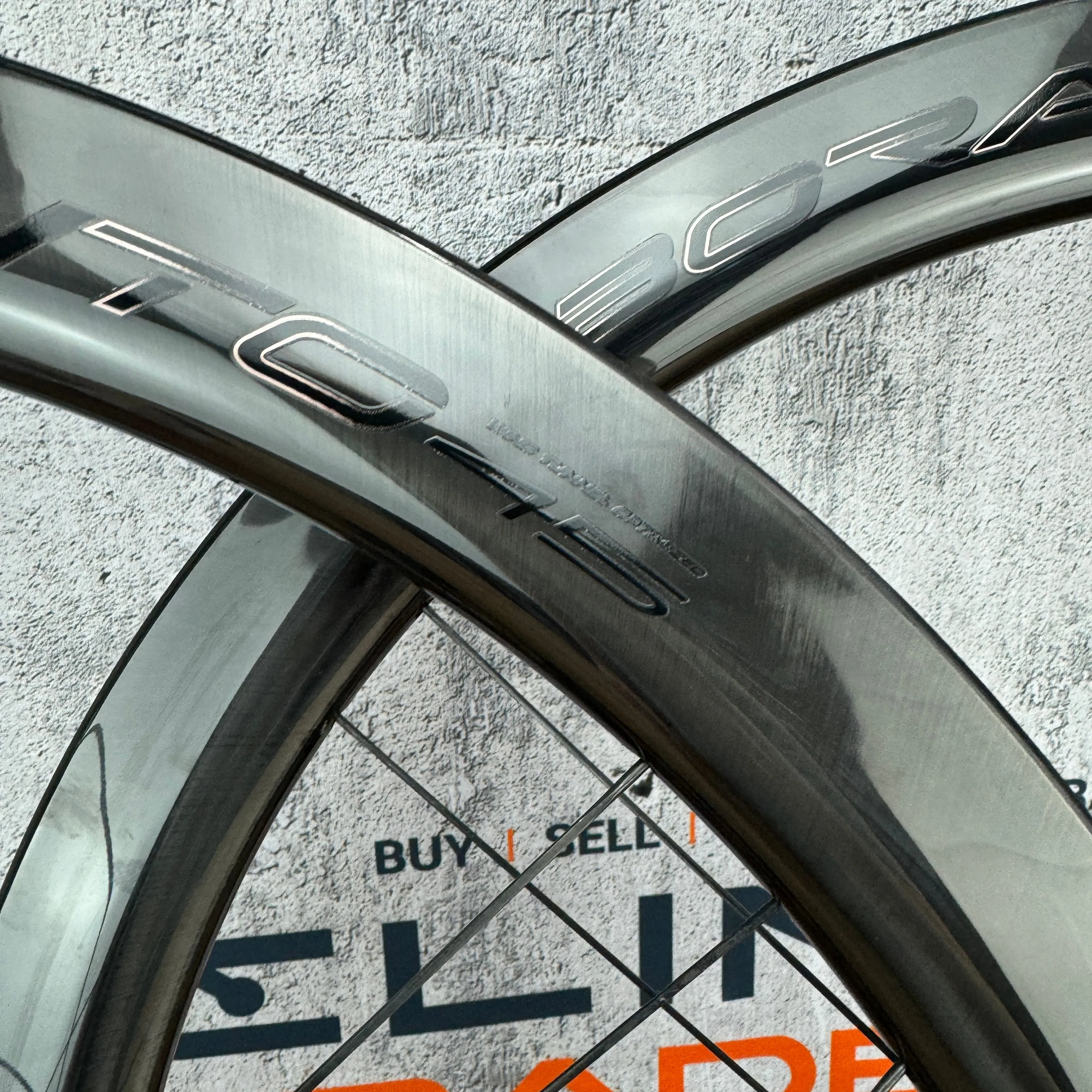 Mint! 2024 Campagnolo Bora Ultra WTO 45 C23 Carbon Tubeless Disc Wheelset 1391g