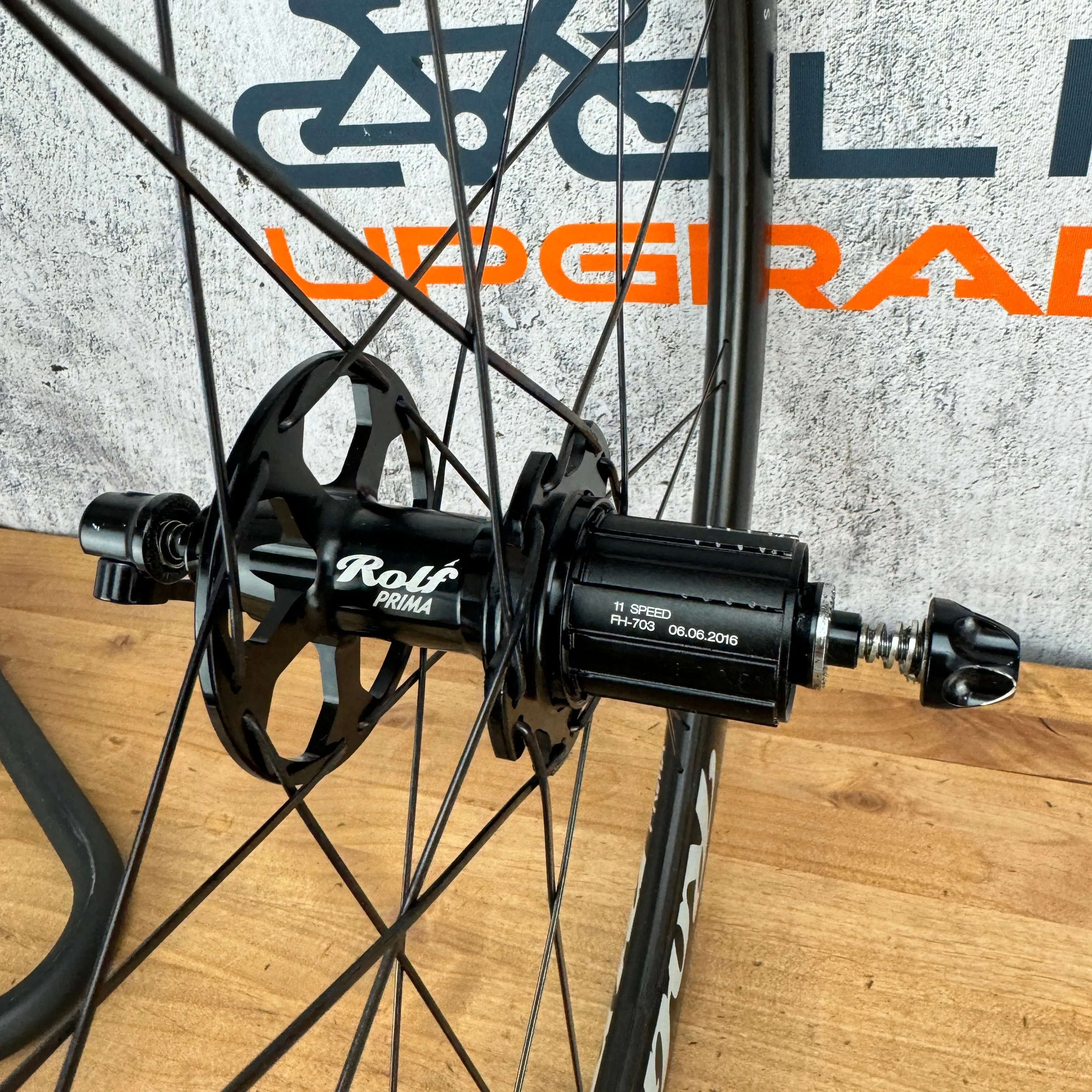Mint! Rolf Prima Ares 4 ES Carbon Clincher Rim Brake Road Bike Wheelset 700c