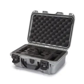 Nanuk 915 Waterproof Hard Drone Case with Custom Foam Insert for DJI Spark Flymore - Silver