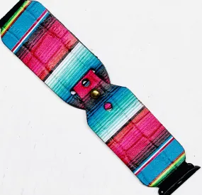 New Apple watch band in Leather with snap