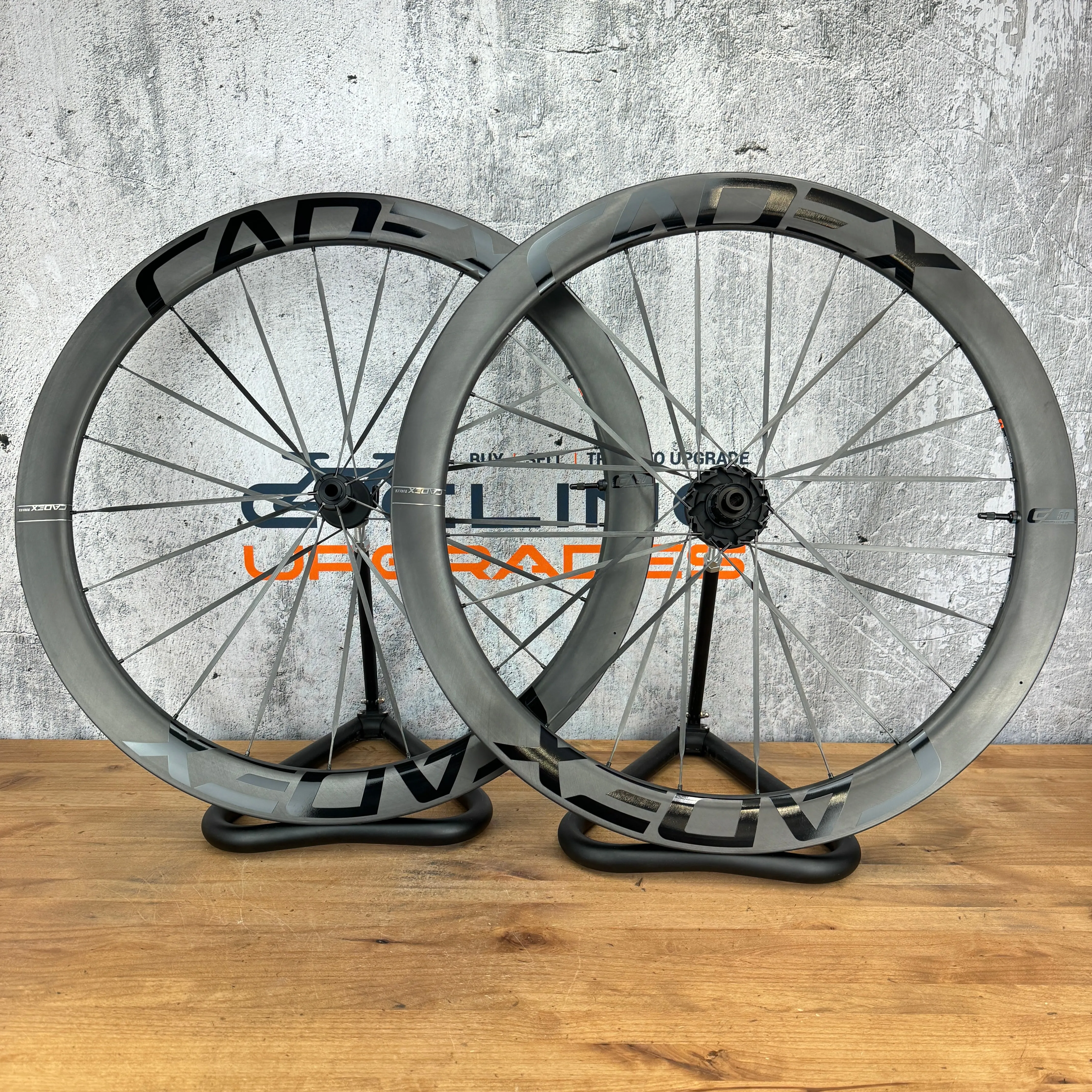 New! Cadex 50 Ultra Hookless Carbon Tubeless Wheelset 700c 1349g MSRP $3500