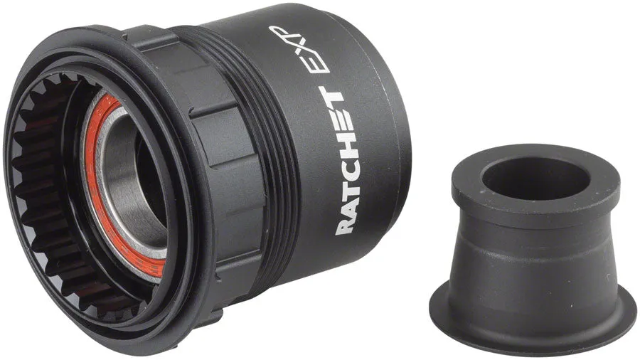 NEW DT Swiss Ratchet EXP Freehub Body - SRAM XDR, Standard, Aluminum, Sealed Bearing, Kit w/ End Cap, 12 x 142 mm