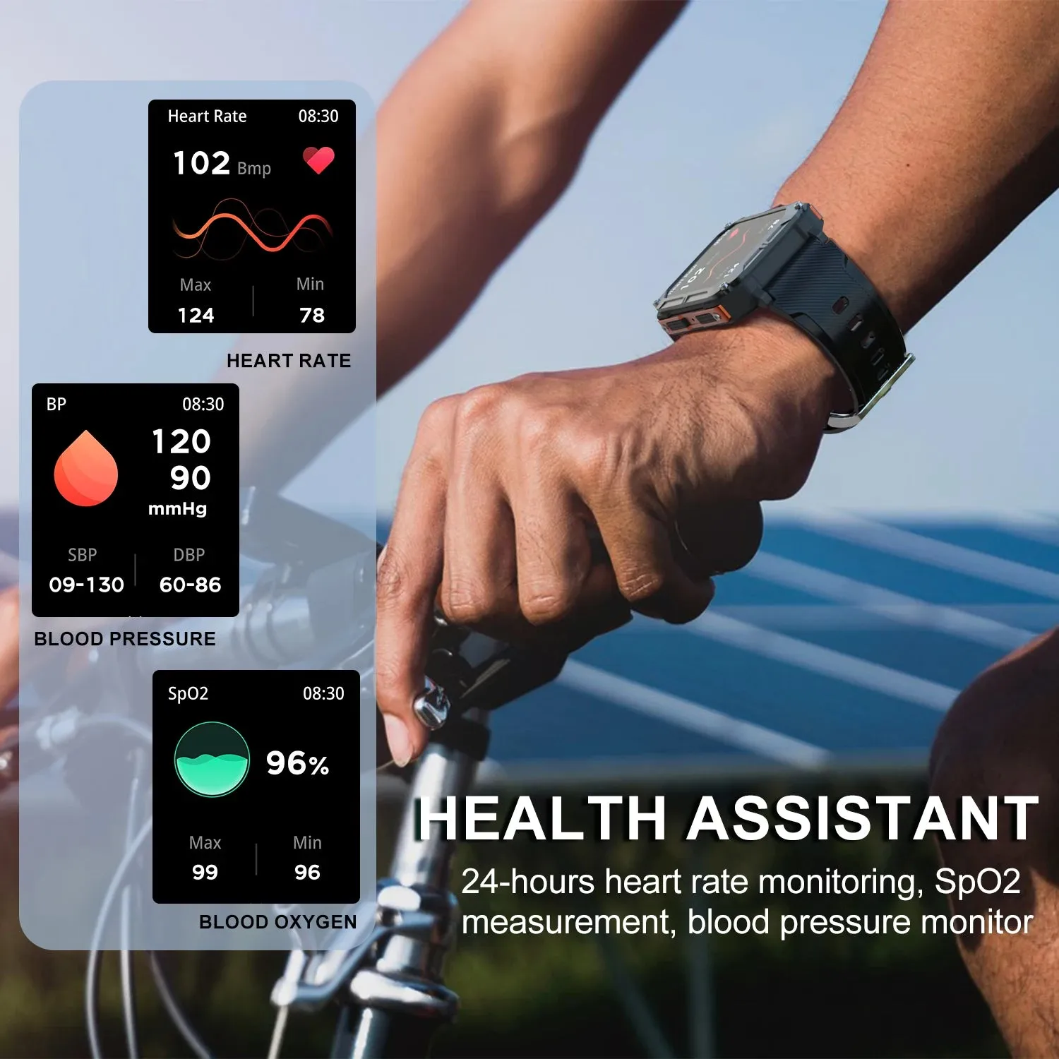 New Men's Voice Assistant BT Wireless C20 Pro Smart Watch IP68 Waterproof Wristwatch for Android Ios