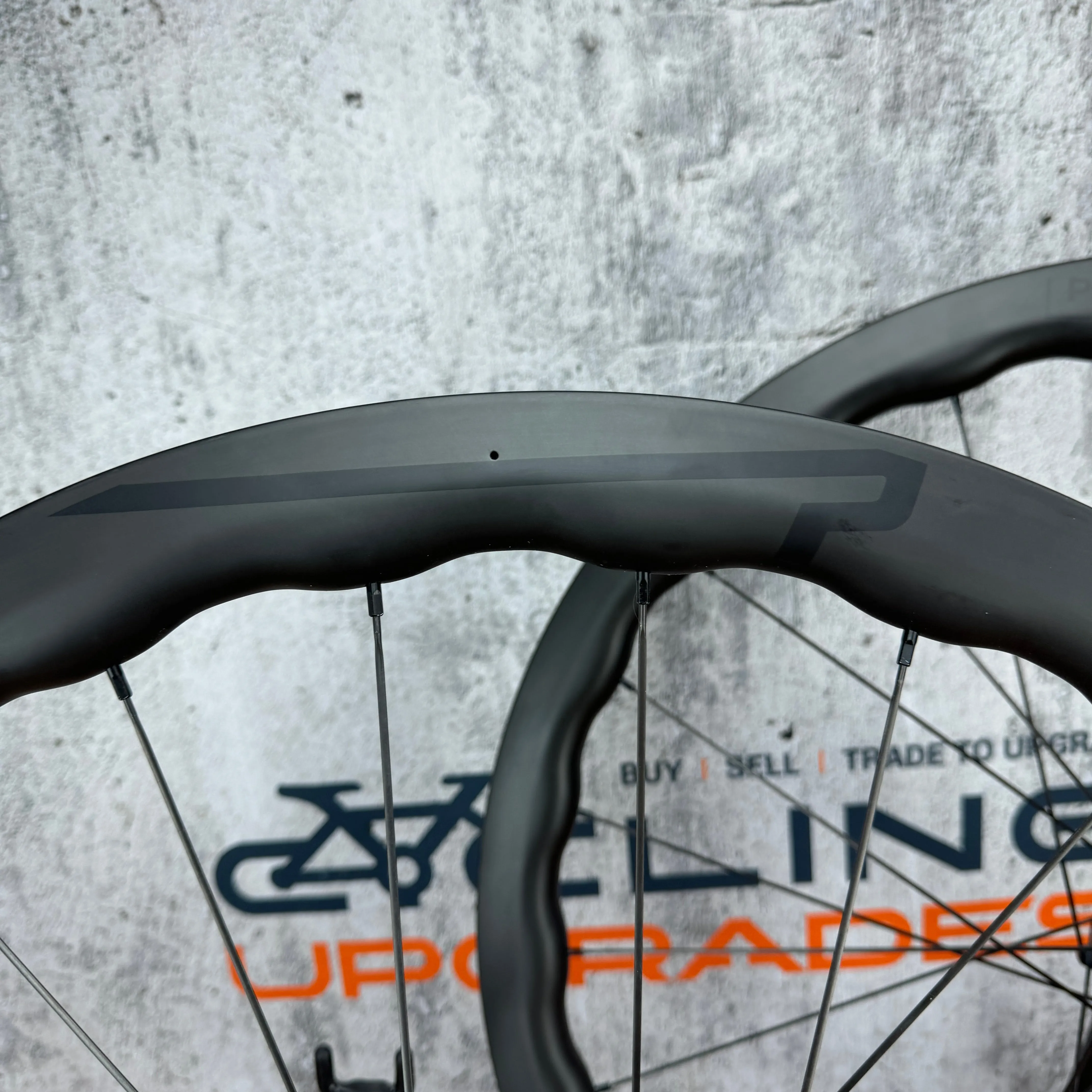 New! Princeton CarbonWorks Grit 4540 Carbon Tubeless Disc Wheelset 700c 1408g