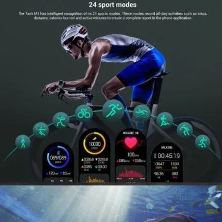 New TANK M1 1.72 TFT Screen Smartwatch