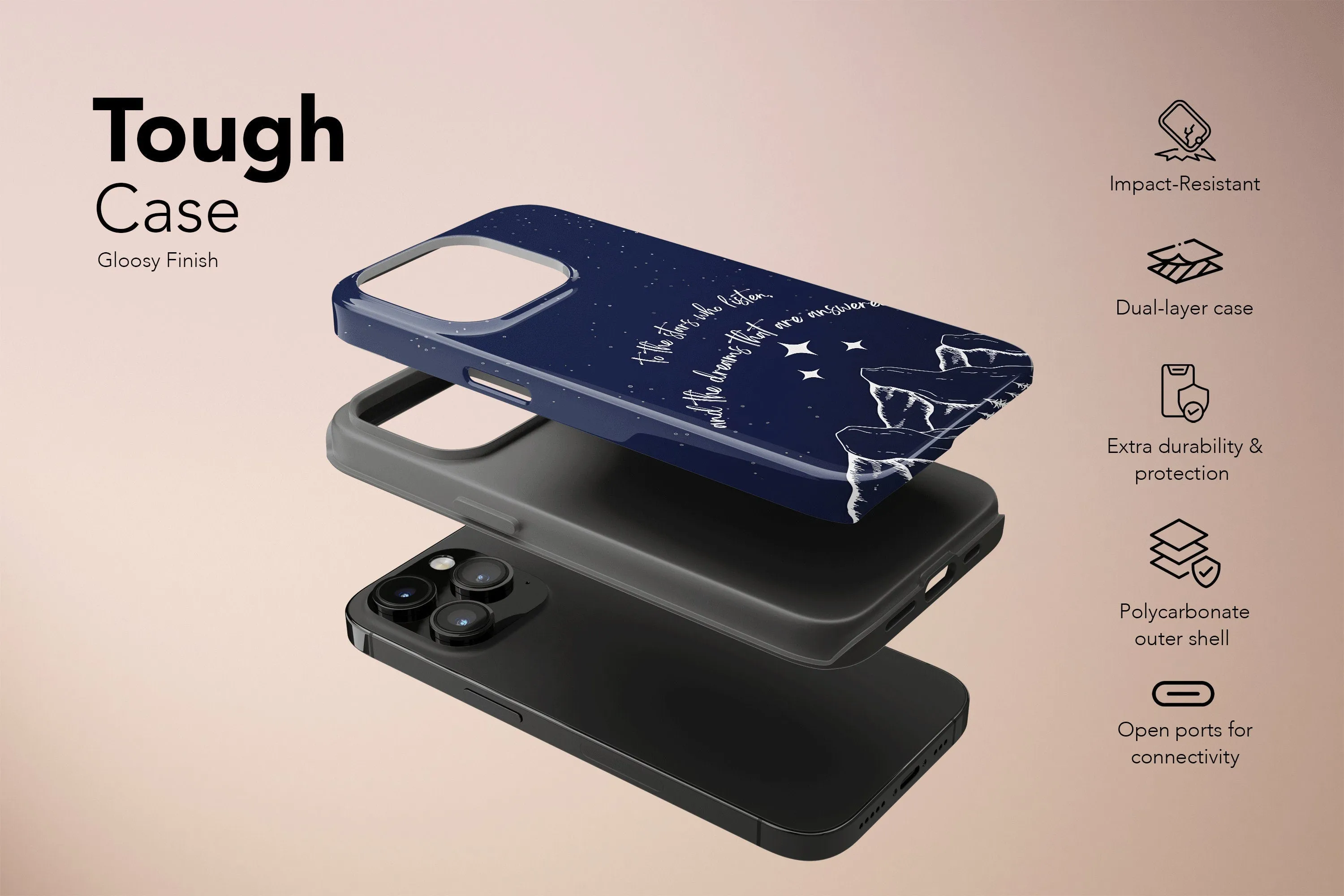 Night Court Symbol Phone Case Acotar Acomaf Cover
