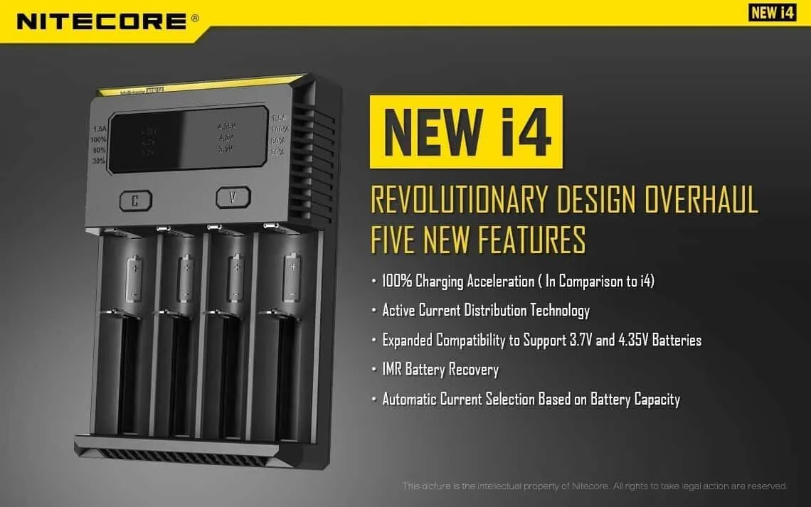 NITECORE UNIVERSAL INTELLICHARGER I2
