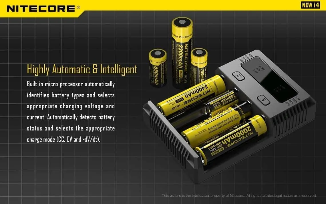 NITECORE UNIVERSAL INTELLICHARGER I4