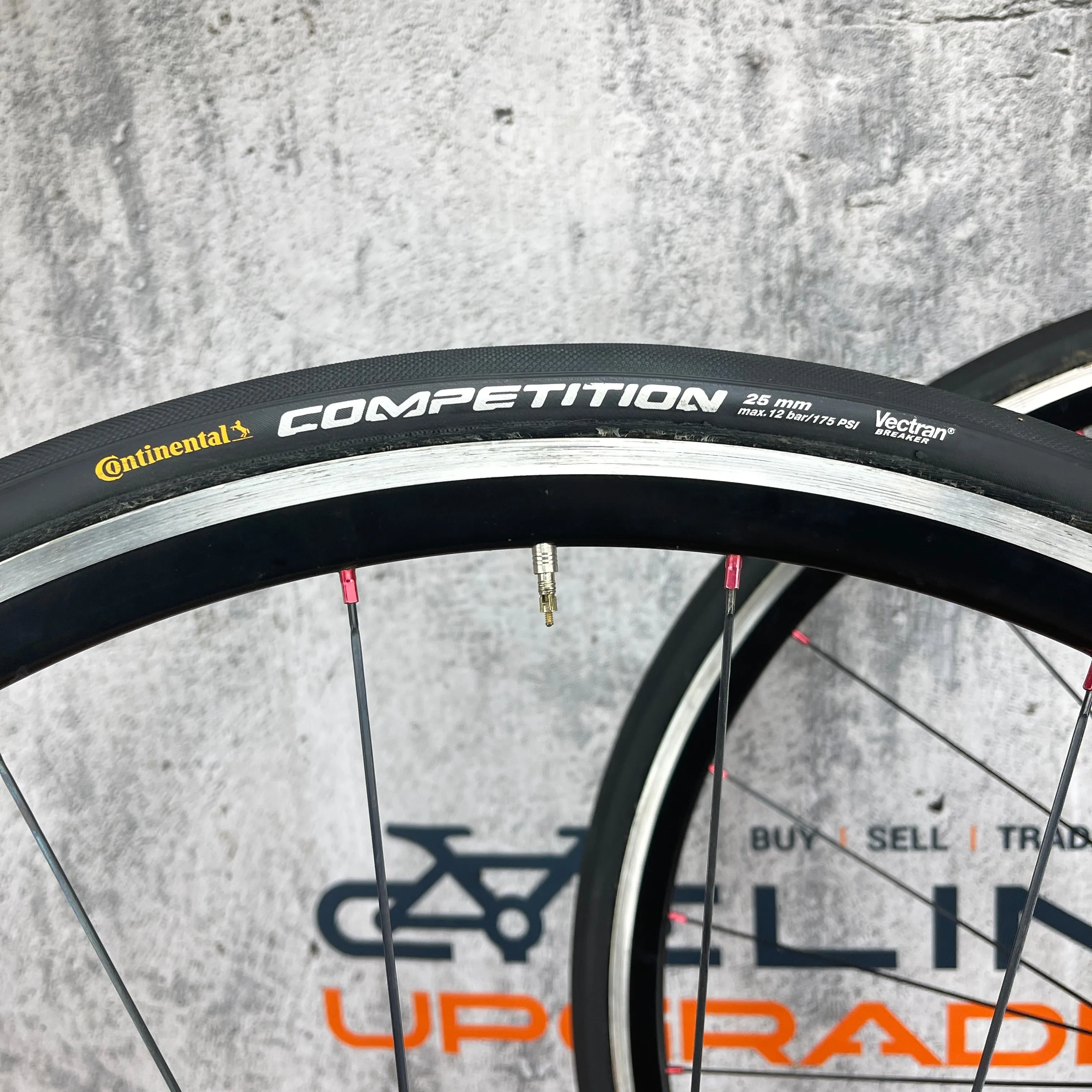 Nobium Alloy Tubular Wheelset 700c Rim Brake Tune Mig70 Mag180 Hubs Sapim CX-Ray