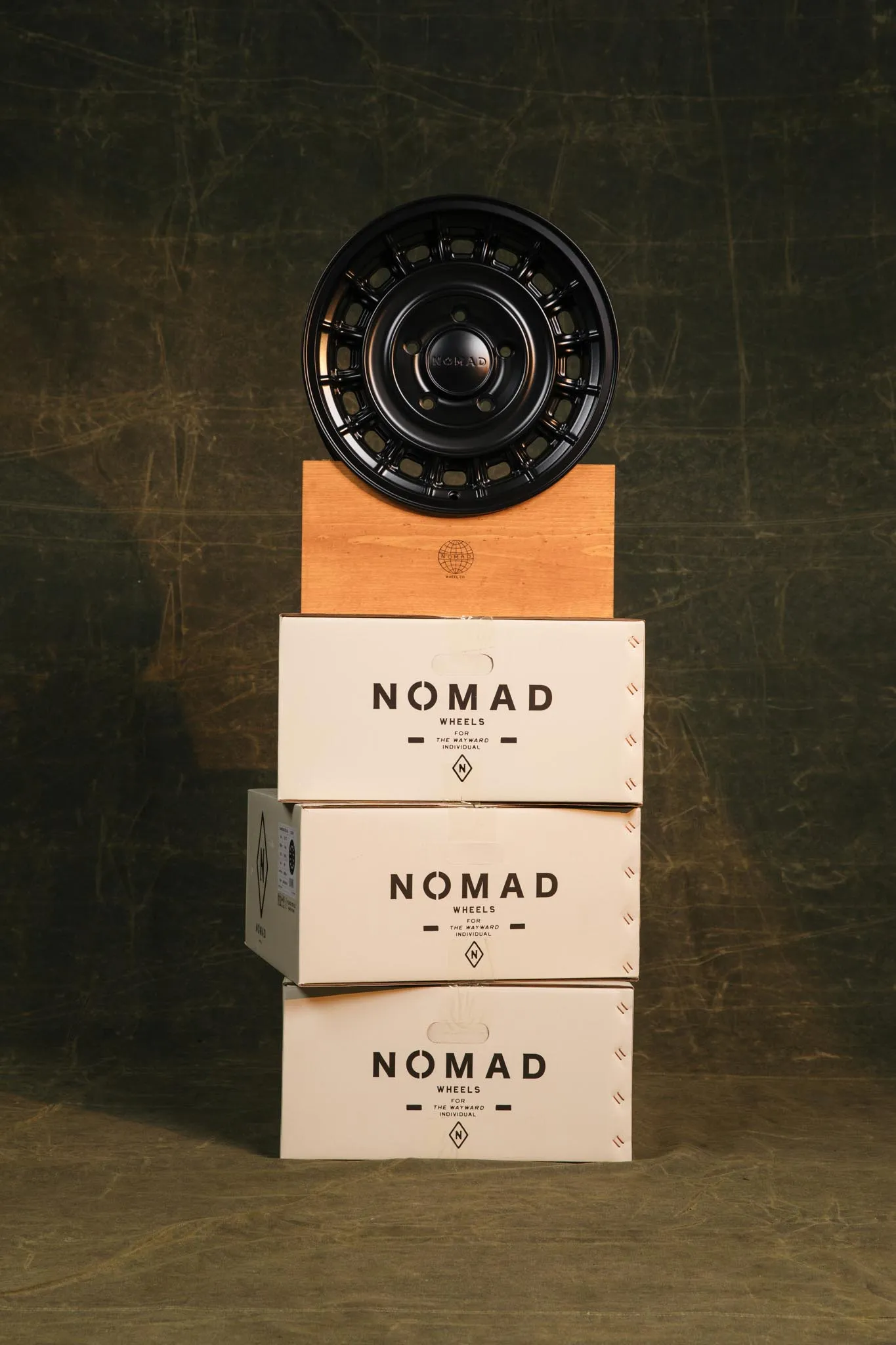 Nomad Wheels 502 Arvo Satin Black