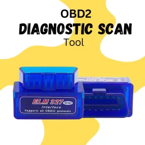 OBD2 Bluetooth Car Diagnostic Scan Tool - OBD2 Car Diagnostic Tool |  Bluetooth Auto Scanner | OBDII Adapter Auto Diagnostic Tool