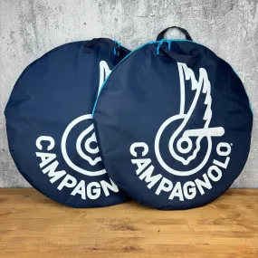 Pair Campagnolo Padded Road MTB Cycling Wheel Bags 700c / 29"