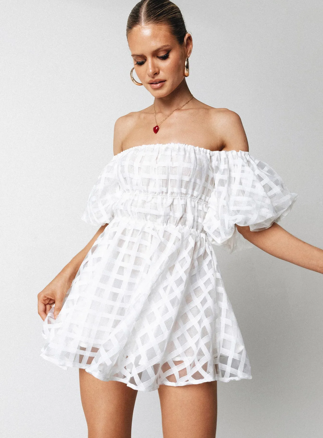 Pascali Mini Dress White