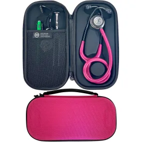Pod Technical Classicpod Micro Stethoscope Case for Littmann Classic Stethoscopes - Raspberry - Freshers Voucher