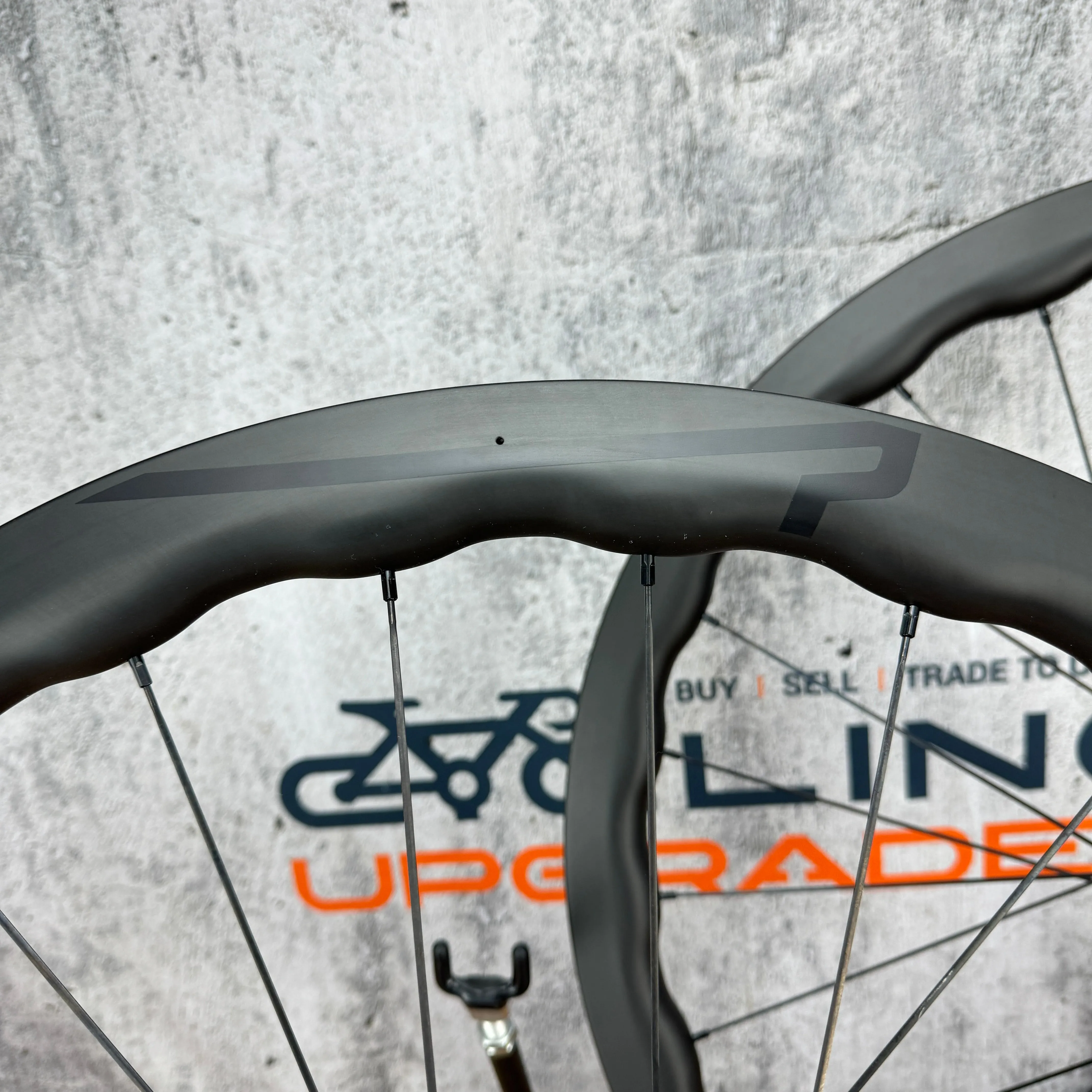 Princeton CarbonWorks Grit 4540 Carbon Tubeless Gravel Disc Wheelset 700c 1540g