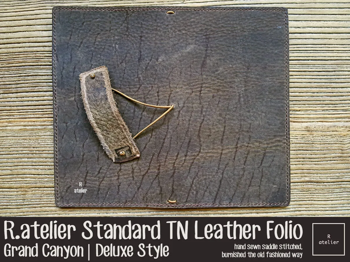 R.atelier Custom Standard TN Leather Folio | Grand Canyon