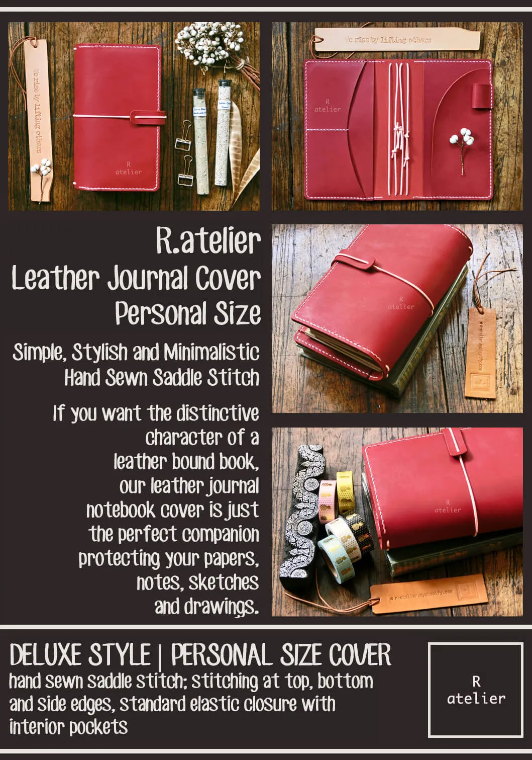 R.atelier Personal TN Folio | Cardinal