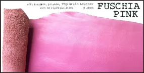 R.atelier Pocket TN Leather Folio | Fuschia Pink