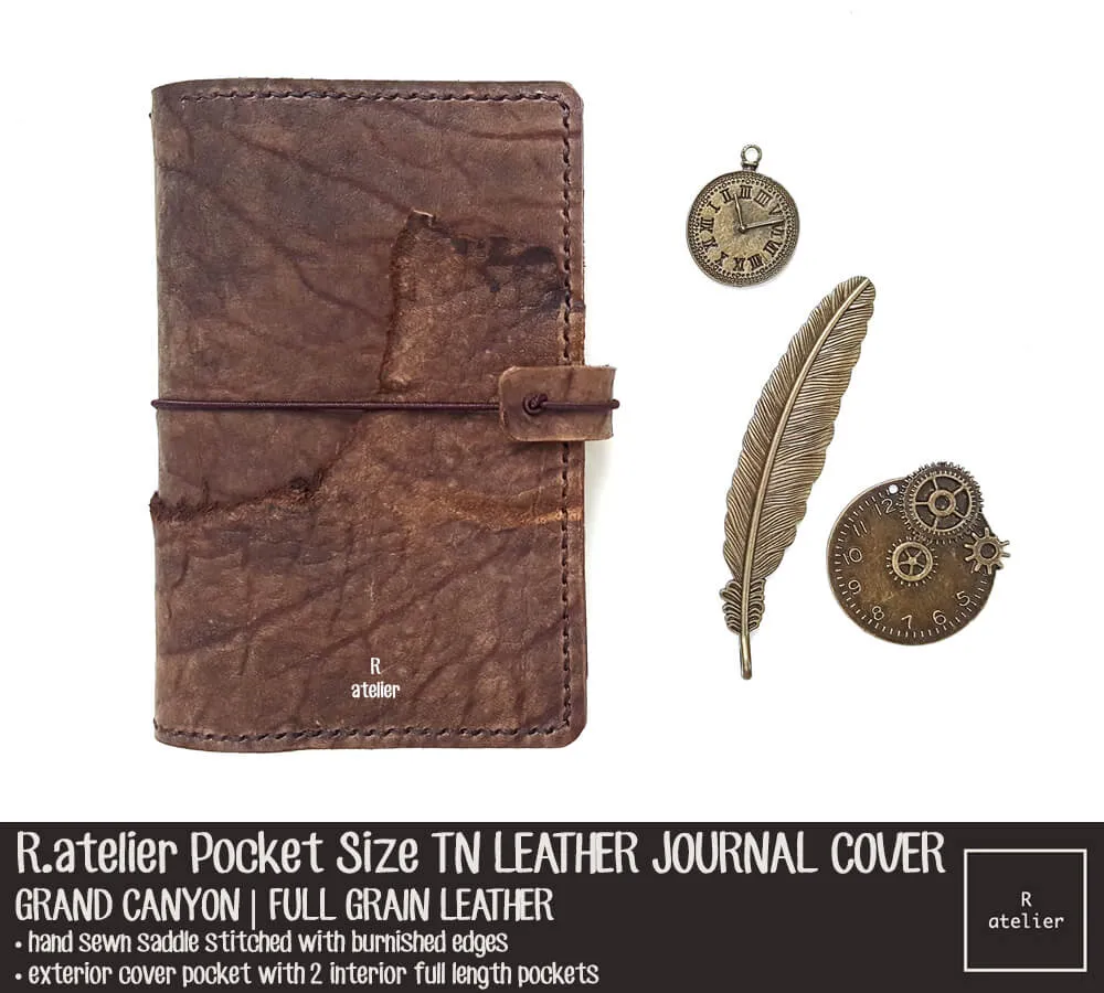 R.atelier Pocket TN Leather Folio | Grand Canyon
