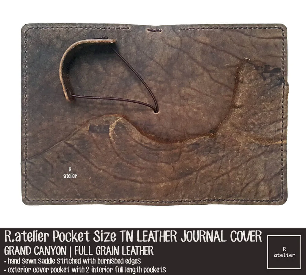 R.atelier Pocket TN Leather Folio | Grand Canyon