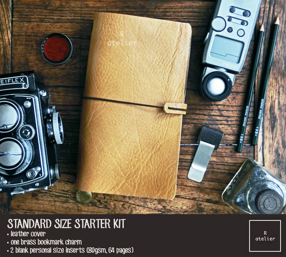 R.atelier Standard TN Leather Folio | Fawn