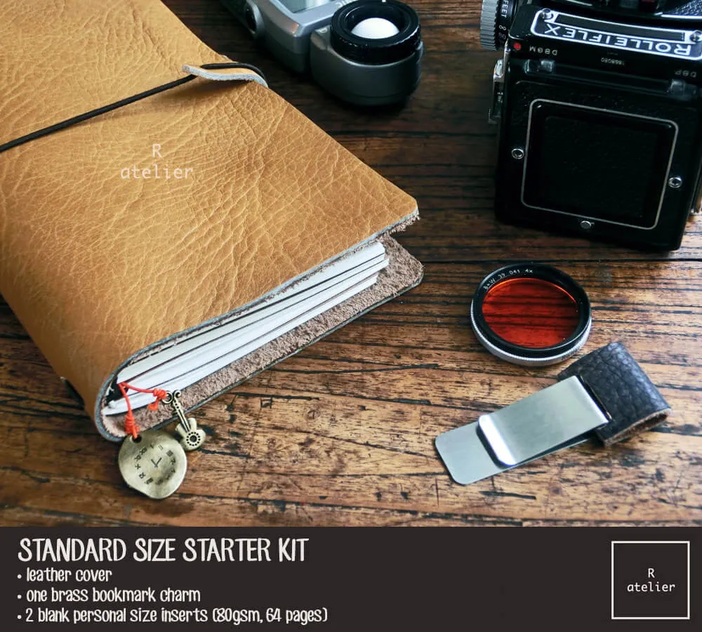 R.atelier Standard TN Leather Folio | Fawn