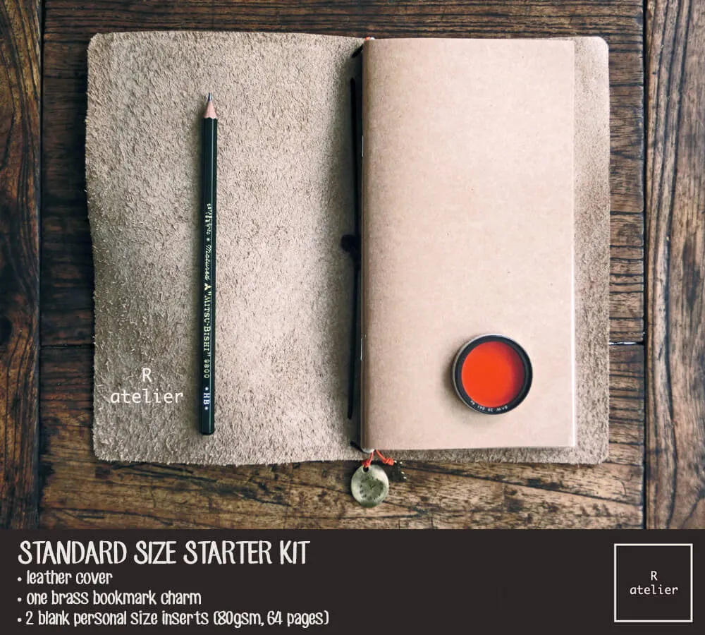 R.atelier Standard TN Leather Folio | Fawn