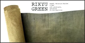 R.atelier Standard TN Leather Folio | Rikyu Green