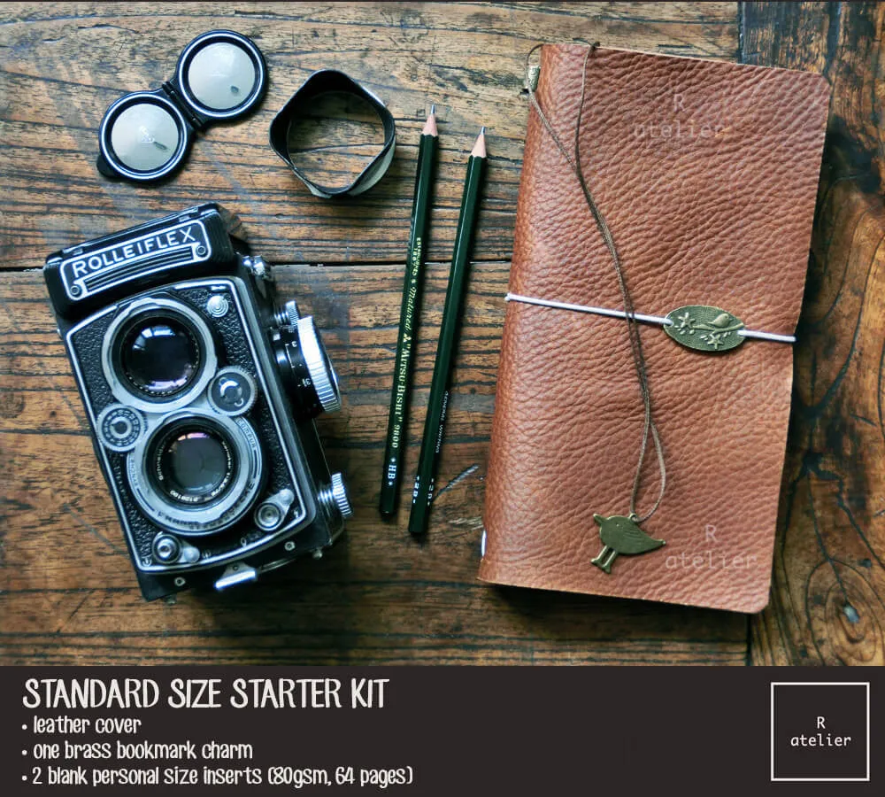 R.atelier Standard TN Leather Notebook Journal Cover