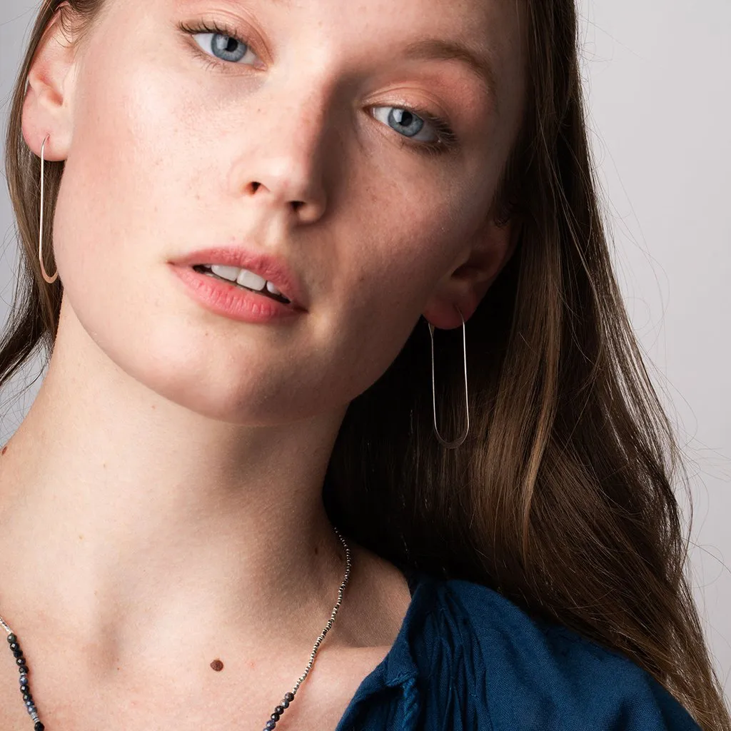 Refined Earring Collection Gold Vermeil - Cosmic Oval