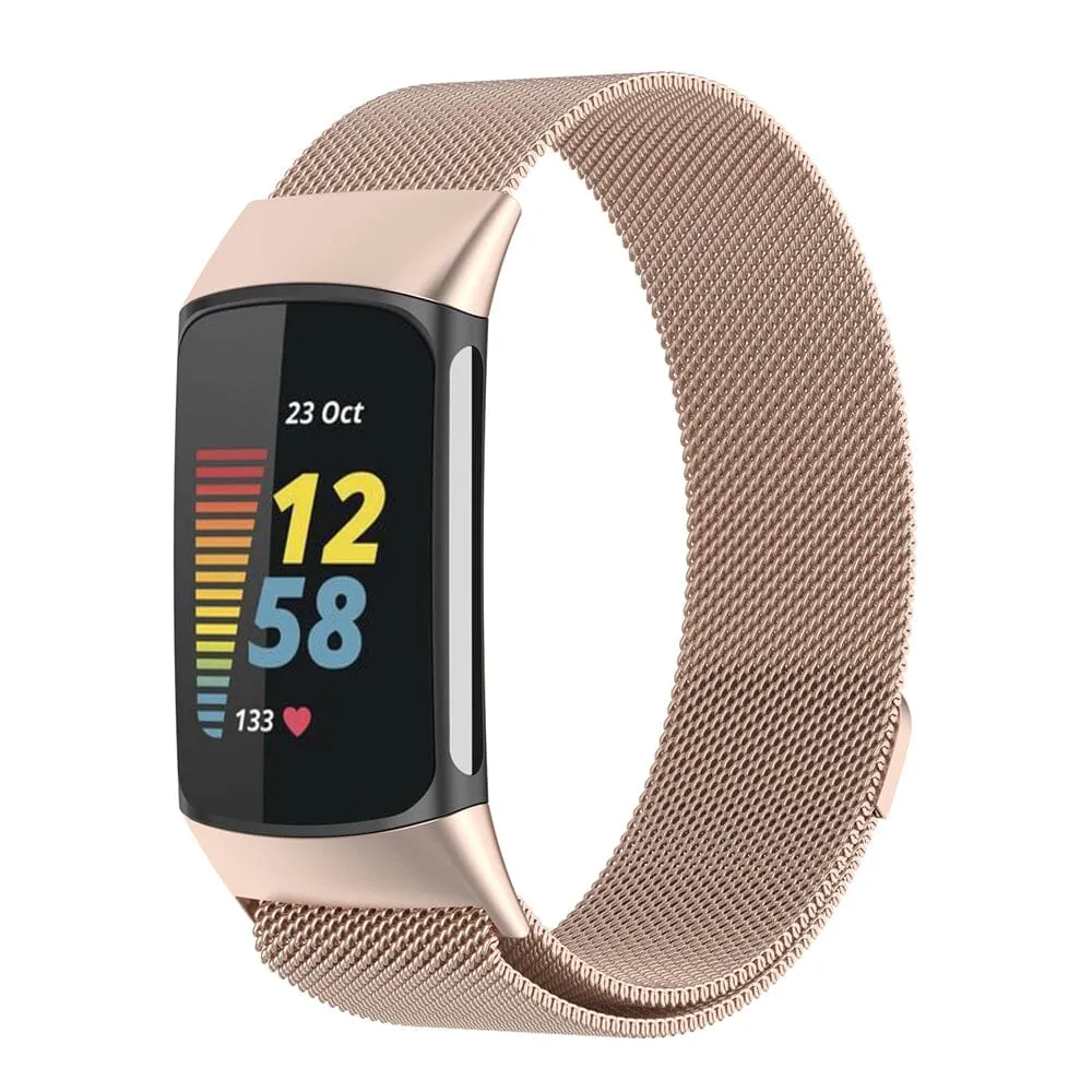 Replacement Milanese Watch Straps Compatible with the Fitbit Charge 6