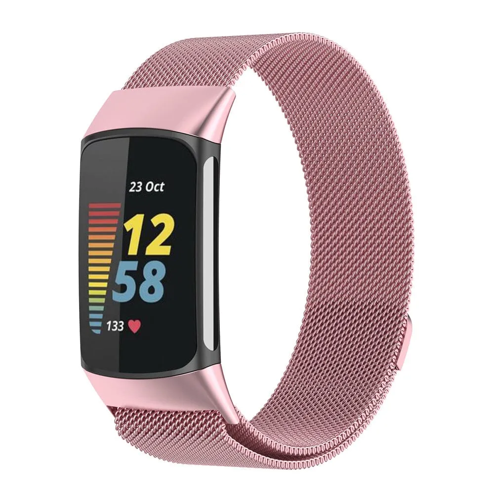 Replacement Milanese Watch Straps Compatible with the Fitbit Charge 6