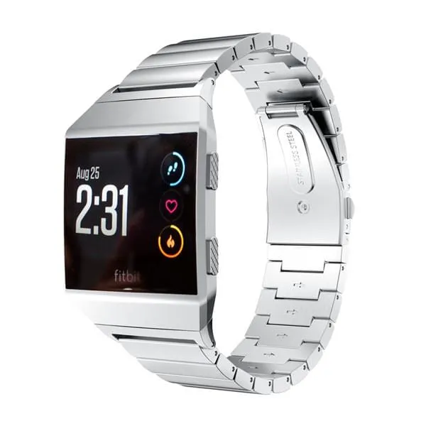 Replacement Stainless Steel Watch Bands Compatible with the Fitbit Ionic