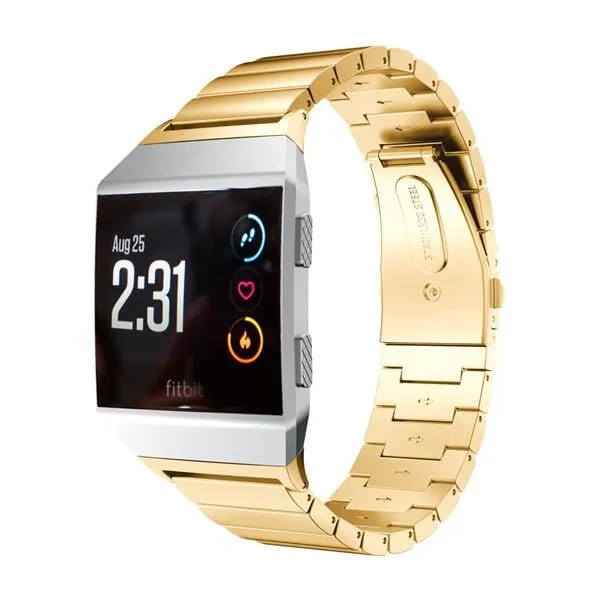 Replacement Stainless Steel Watch Bands Compatible with the Fitbit Ionic