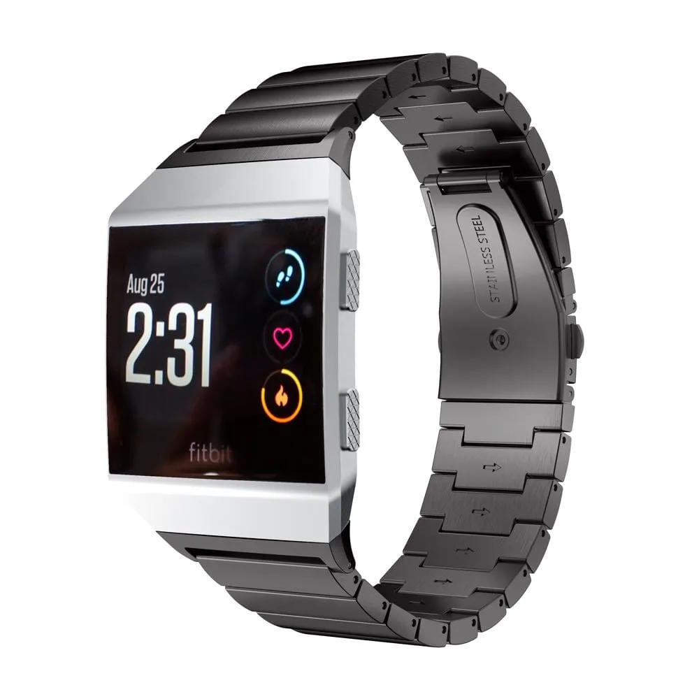 Replacement Stainless Steel Watch Bands Compatible with the Fitbit Ionic