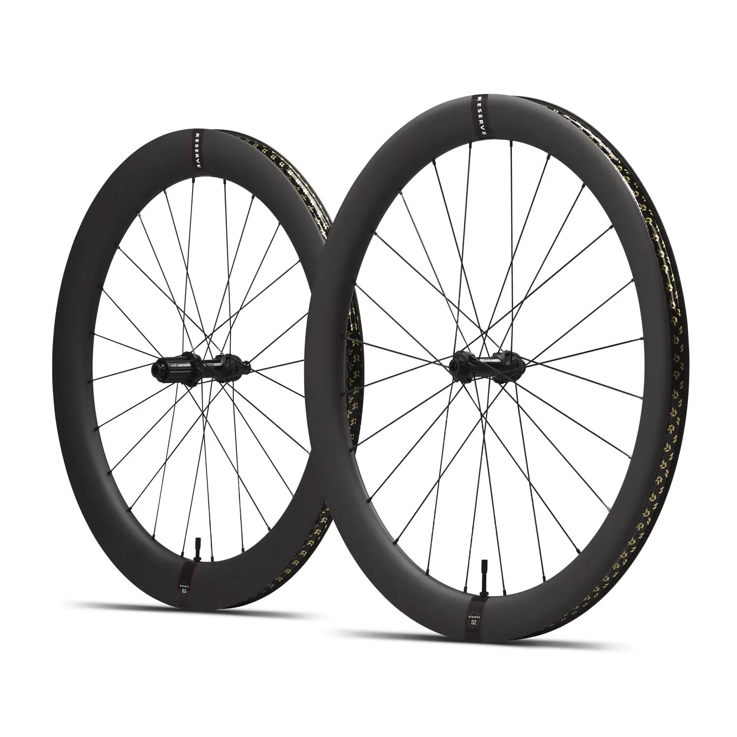 Reserve wheel set, Zipp Hubs, shimano,  63 mm rear / 50 mm front