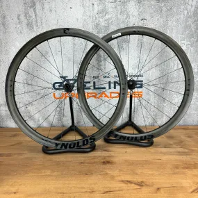Reynolds AR41 Carbon Tubeless Center Lock Disc Brake Wheelset 700c 1639g