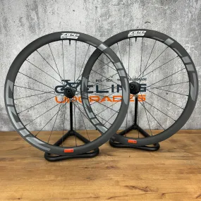 Ridden Once! Zipp Firecrest 303 Carbon Tubeless Disc Wheelset 700c 1426g