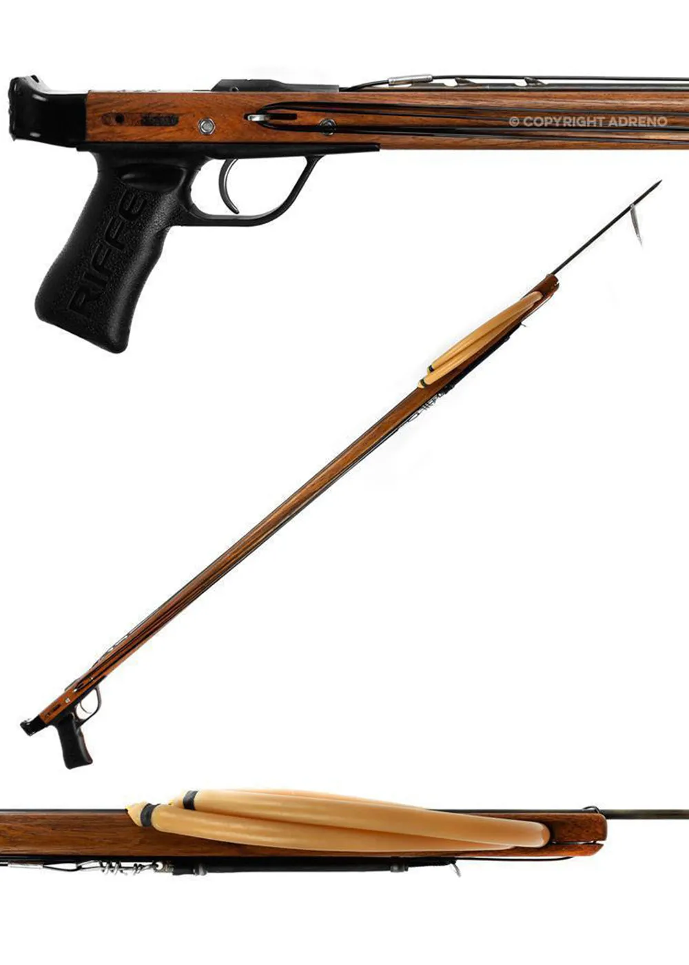 Riffe Euro 110 Speargun Including powerbands