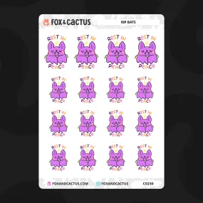 RIP Bat Stickers (RETIRED)