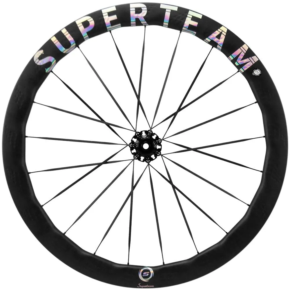 S-ALL Carbon Ultra R25-50 RIM Brake Silver Decals
