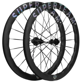 S-ALL Carbon Ultra R25-50 RIM Brake Silver Decals