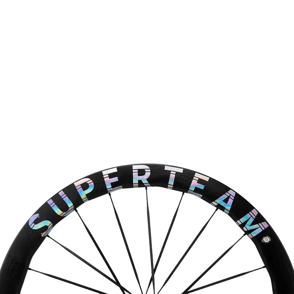 S-ALL Carbon Ultra R25-50 RIM Brake Silver Decals