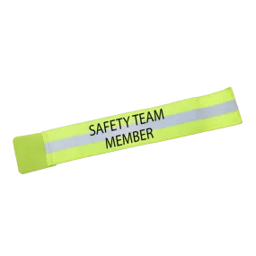 Safety Team Member Reflective Elastic Arm Band, Leg Band