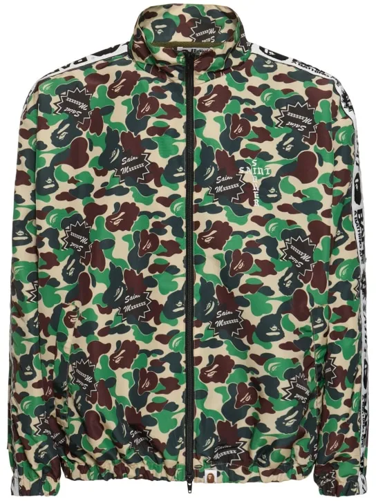 Saint Michael   A Bathing Ape X Saint MX6 zip jacket 