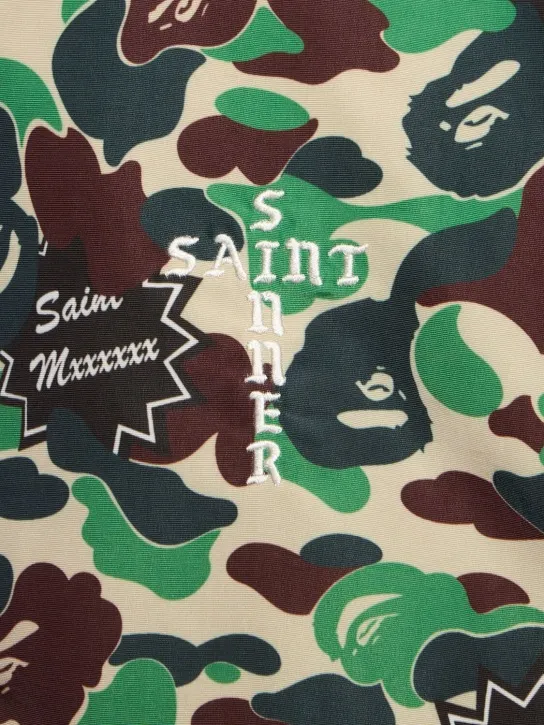 Saint Michael   A Bathing Ape X Saint MX6 zip jacket 