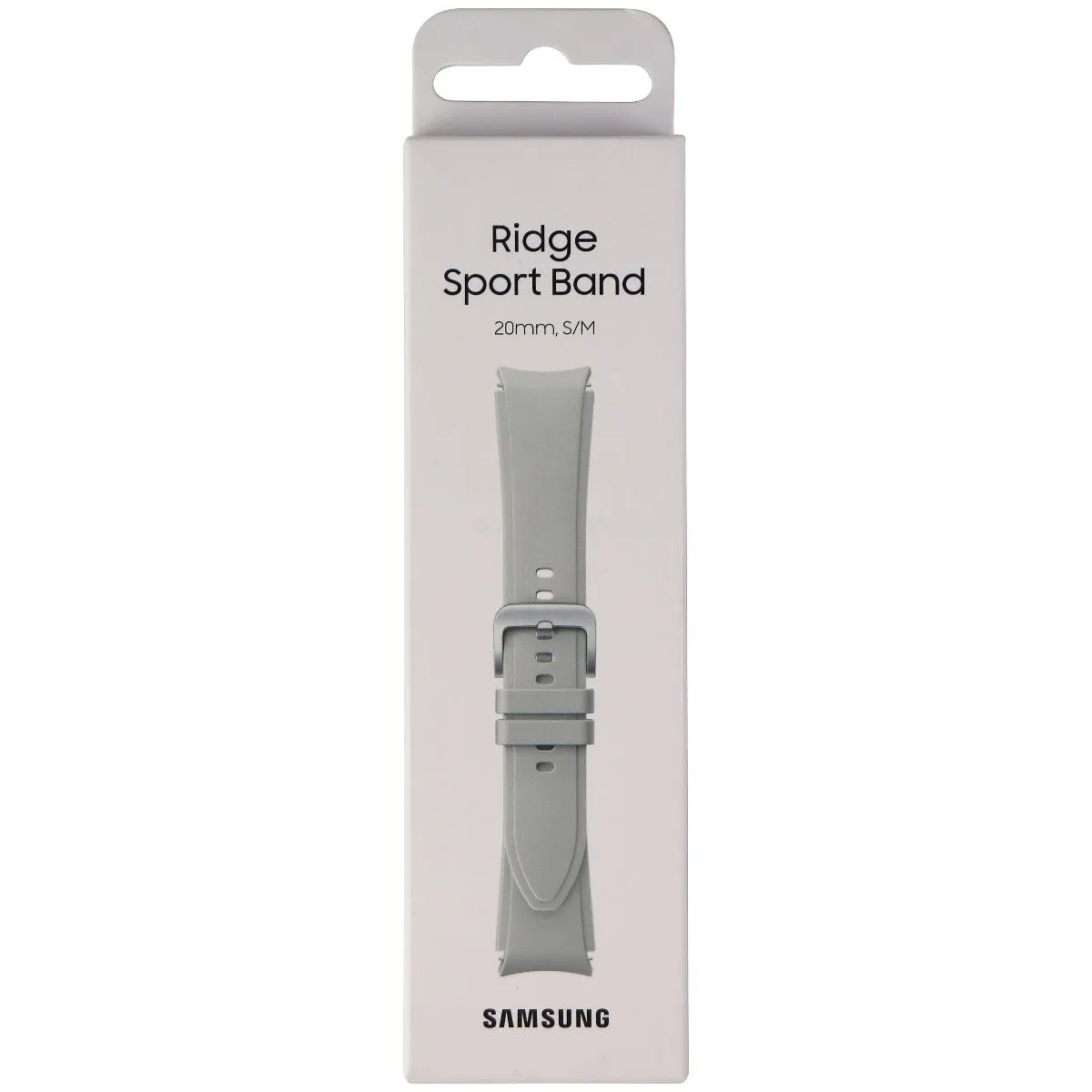 Samsung Ridge Sport Band for Galaxy Watch4 & Classic (20mm) S/M - Silver